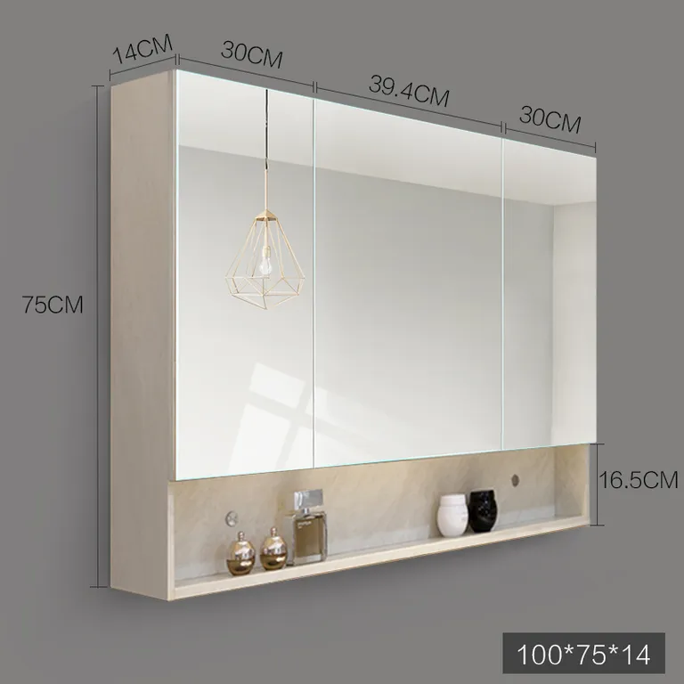 Bathroom Mirror Cabinet Without LED