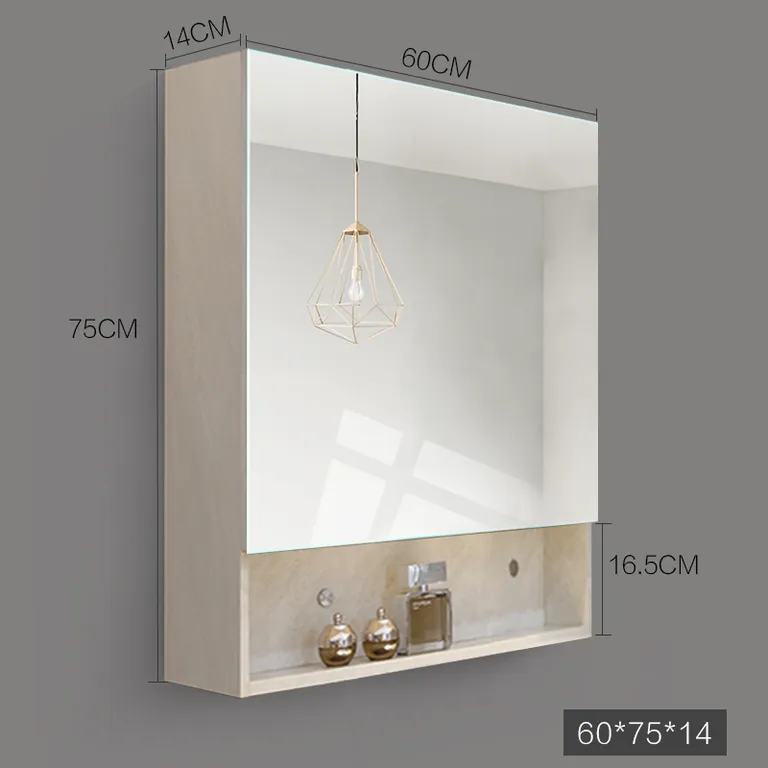 Bathroom Mirror Cabinet Without LED