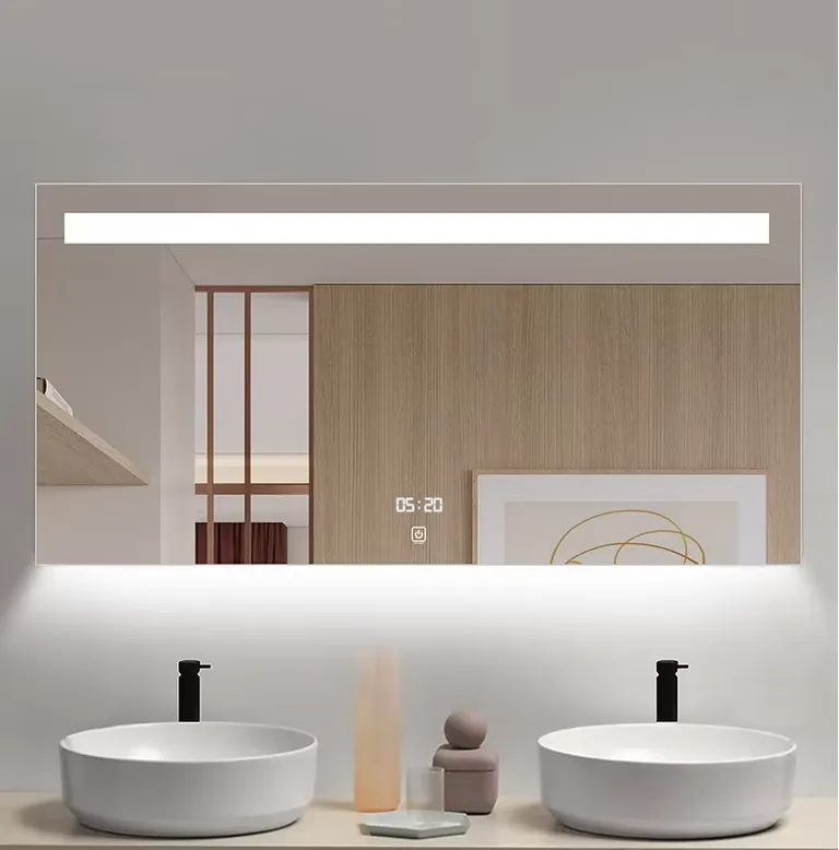 מראת LED צפה יוקרתית לאמבטיה
