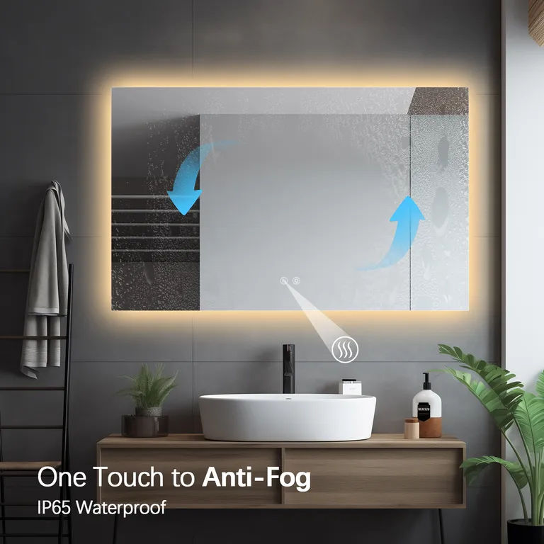 Backlit LED Bathroom Mirror