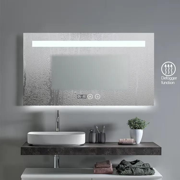 מראת LED צפה יוקרתית לאמבטיה