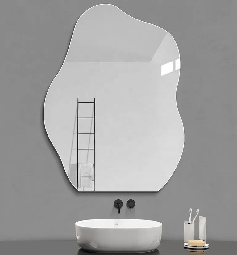 Cloud Shaped Irregular Bathroom Mirror