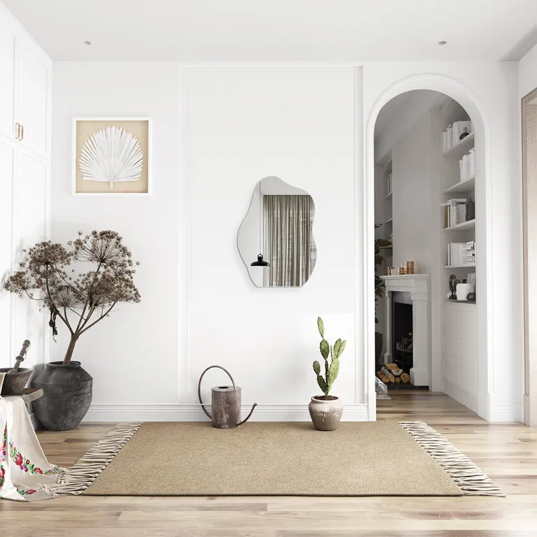 Cloud Shaped Irregular Bathroom Mirror