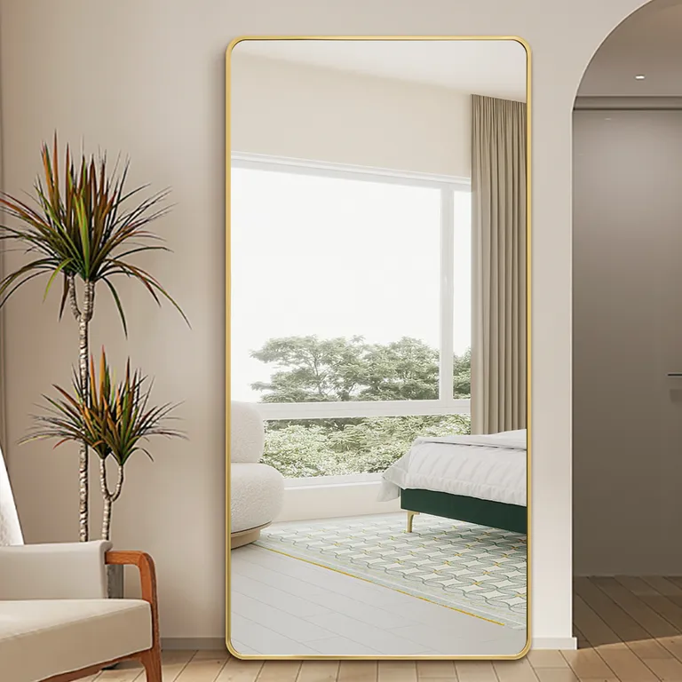 Rectangle Simple Floor Mirror